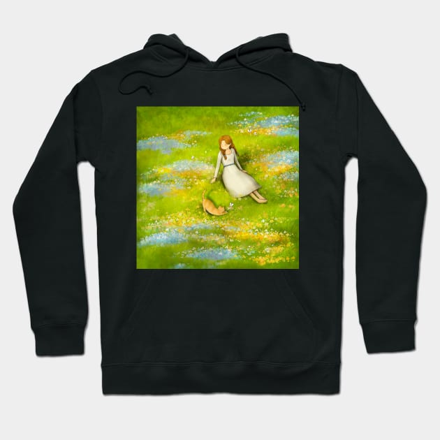 The time when spring blooms Hoodie by LUNA